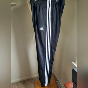 Adidas PrimeGreen black/white track pants size Medium.